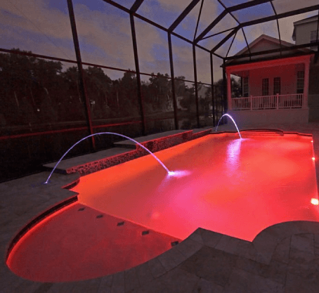 Swimming Pool Builders San Antonio LED Lights